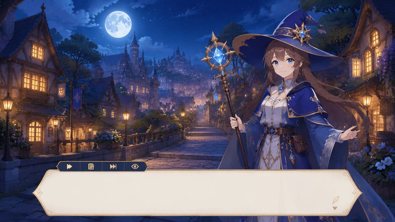 魔法师露娜 故事片段 画面 4